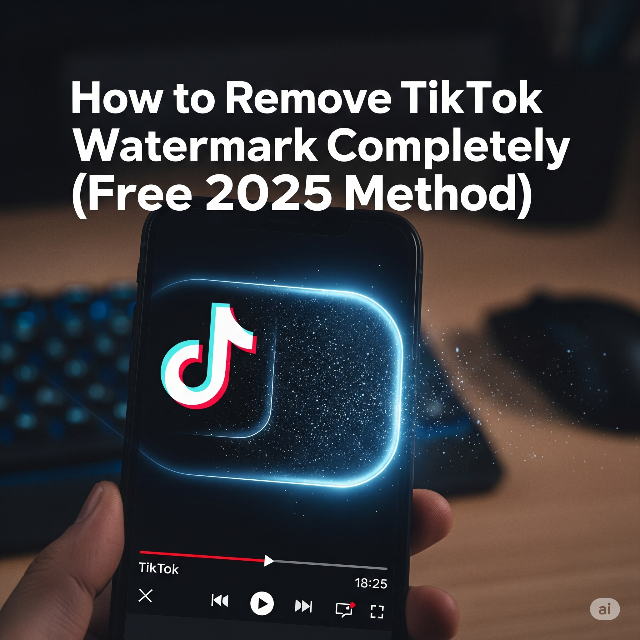 How to Remove TikTok Watermark Completely (Free 2025 Method)
